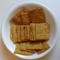 whole grain masala crackers- vegan and nut-free 